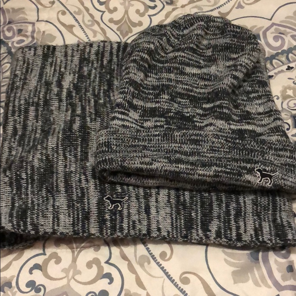 New Without Tags PINK hat and scarf set bundle
